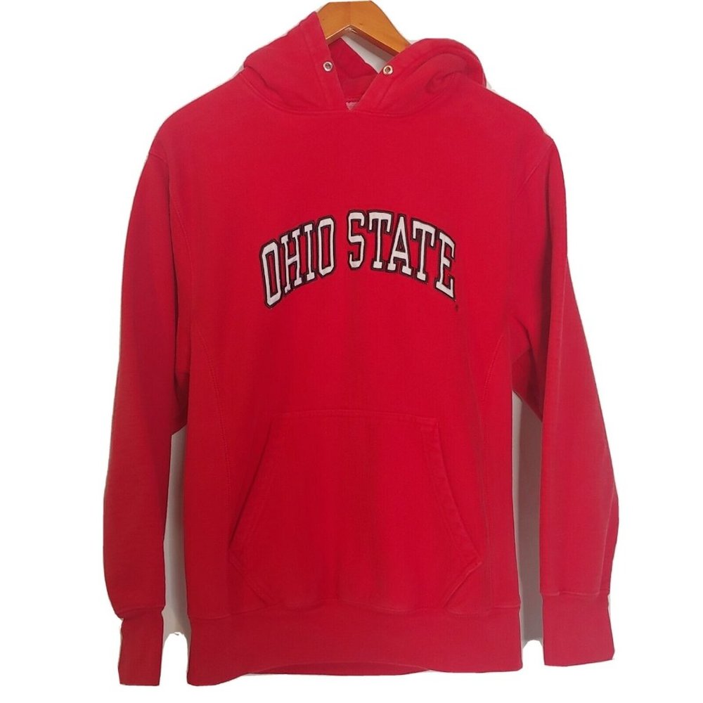 Ohio State University Mens S Steve & Barry's Hooded Sweatshirt Embroidered OSU